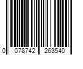 Barcode Image for UPC code 0078742263540