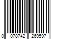 Barcode Image for UPC code 0078742269597