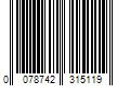 Barcode Image for UPC code 0078742315119