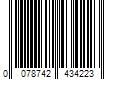 Barcode Image for UPC code 0078742434223