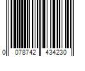 Barcode Image for UPC code 0078742434230