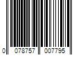 Barcode Image for UPC code 0078757007795. Product Name: RPS Products BestAir A12W Replacement Water Pad for Aprilaire models 11.375â€ x 14.75â€ x 1.625â€