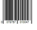 Barcode Image for UPC code 0078757010047