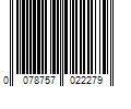 Barcode Image for UPC code 0078757022279