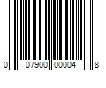 Barcode Image for UPC code 007900000048