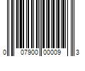 Barcode Image for UPC code 007900000093