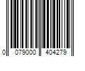 Barcode Image for UPC code 0079000404279