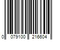 Barcode Image for UPC code 0079100216604