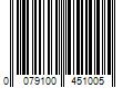 Barcode Image for UPC code 0079100451005