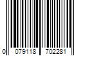 Barcode Image for UPC code 0079118702281