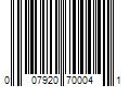 Barcode Image for UPC code 007920700041