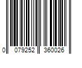 Barcode Image for UPC code 0079252360026