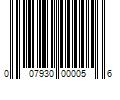 Barcode Image for UPC code 007930000056