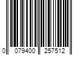 Barcode Image for UPC code 0079400257512