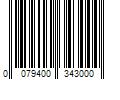 Barcode Image for UPC code 0079400343000