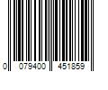 Barcode Image for UPC code 0079400451859