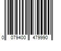 Barcode Image for UPC code 0079400479990