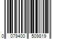 Barcode Image for UPC code 0079400509819