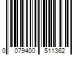 Barcode Image for UPC code 0079400511362