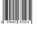 Barcode Image for UPC code 0079400670274