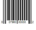 Barcode Image for UPC code 007960000002