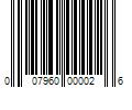 Barcode Image for UPC code 007960000026