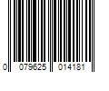 Barcode Image for UPC code 0079625014181