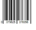 Barcode Image for UPC code 0079625076356