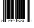 Barcode Image for UPC code 007974000081