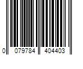 Barcode Image for UPC code 0079784404403