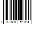 Barcode Image for UPC code 0079800120034