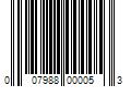 Barcode Image for UPC code 007988000053