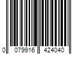 Barcode Image for UPC code 0079916424040