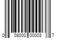 Barcode Image for UPC code 008000000037