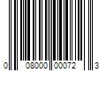 Barcode Image for UPC code 008000000723