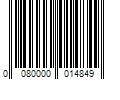 Barcode Image for UPC code 0080000014849