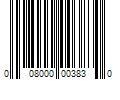 Barcode Image for UPC code 008000003830