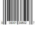 Barcode Image for UPC code 008001385027