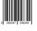 Barcode Image for UPC code 0080047048340