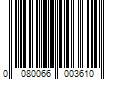 Barcode Image for UPC code 0080066003610