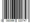 Barcode Image for UPC code 0080066020747