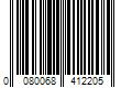 Barcode Image for UPC code 0080068412205