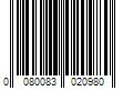 Barcode Image for UPC code 0080083020980