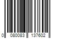 Barcode Image for UPC code 0080083137602