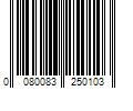 Barcode Image for UPC code 0080083250103