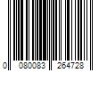 Barcode Image for UPC code 0080083264728