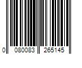 Barcode Image for UPC code 0080083265145