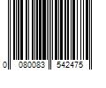 Barcode Image for UPC code 0080083542475