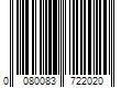 Barcode Image for UPC code 0080083722020