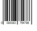 Barcode Image for UPC code 0080083754786